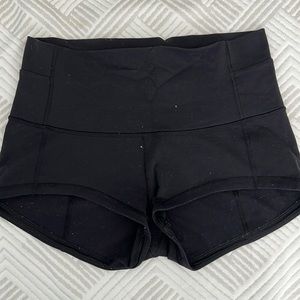 lululemon spandex shorts